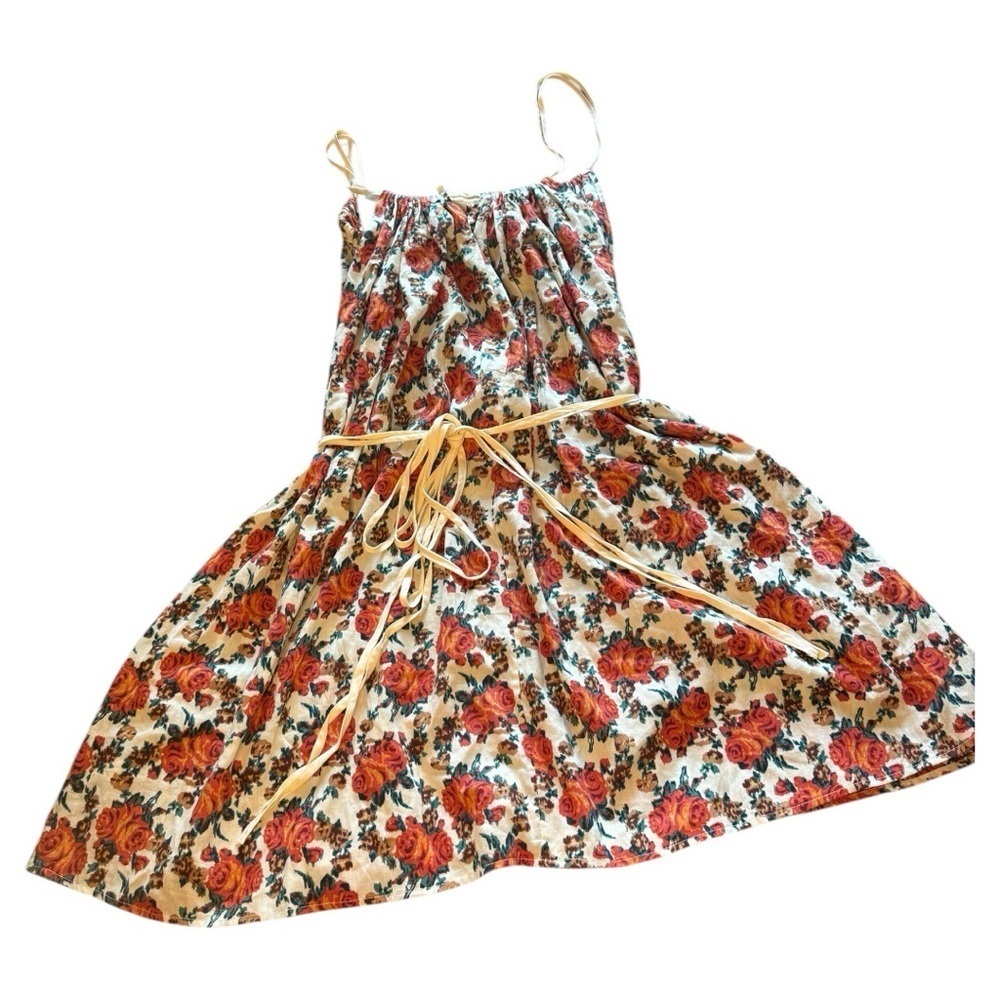 Sleeveless Floral Sun Dress - Picture 5 of 6